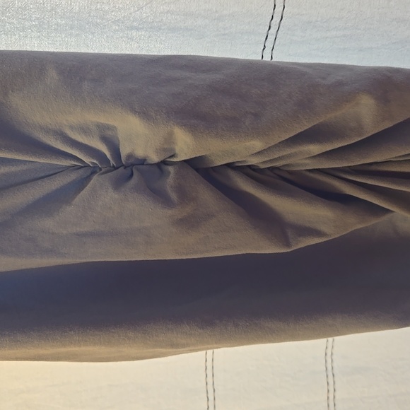 Baby Blue Maternity Maxi Dress Stretchy Soft Size 0 Like New - Picture 4 of 4